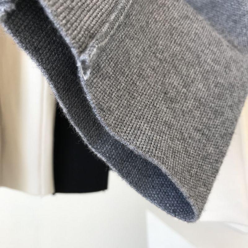 Chic Autumn Winter Chic Harem Pants Women Loose Trousers Comfortable Thick Warm All-match Knitted Granny Pants