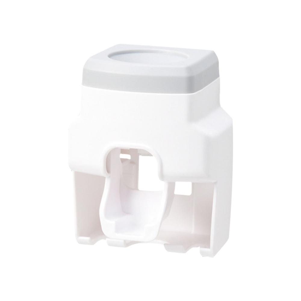 Automatic Toothpaste Dispenser And Wall-mounted Toothbrush Holder Toilet Wash Table Fully Automatic Squeeze Toothpaste Toothbrush Holder