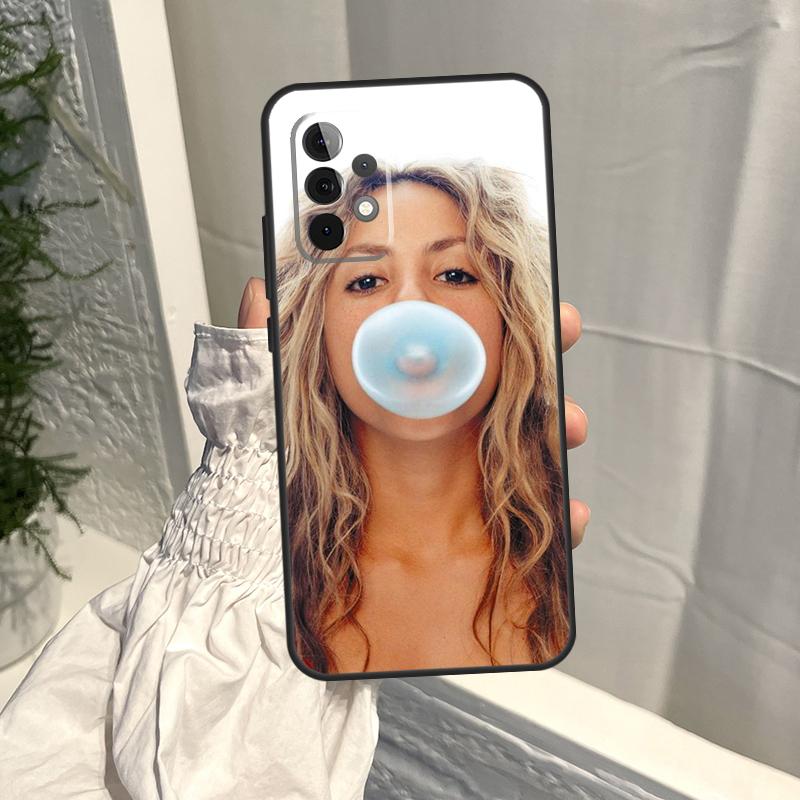 

Singer Shakira Case For Samsung Galaxy A54 A34 A51 A71 A31 A11 A73 A53 A33 A13 A52 A32 A12 A14 A21S Cover Samsung A53 5G