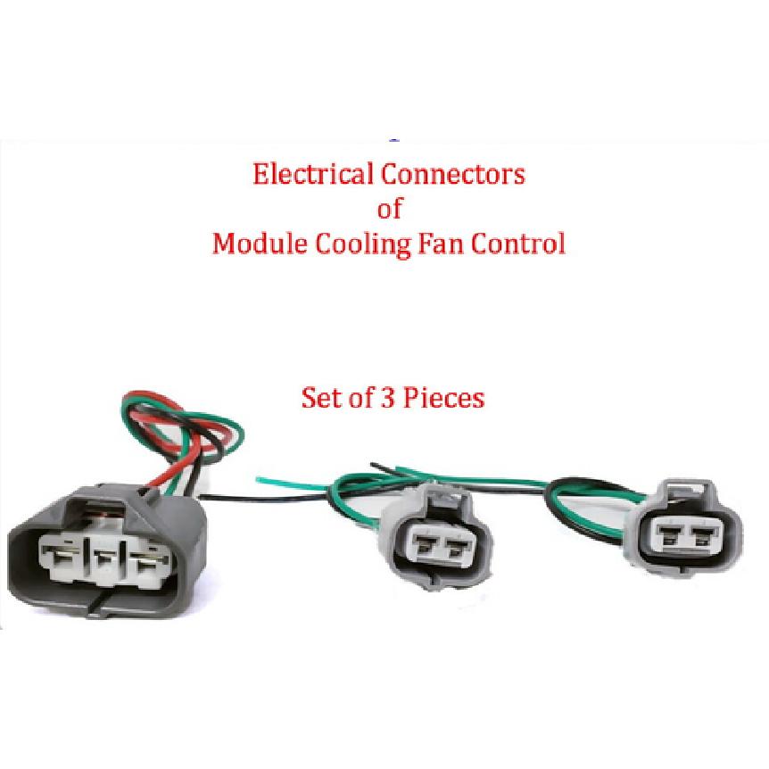 Cooling Fan Control Module Connectors Fits: Infiniti - Nissan 2006-2018