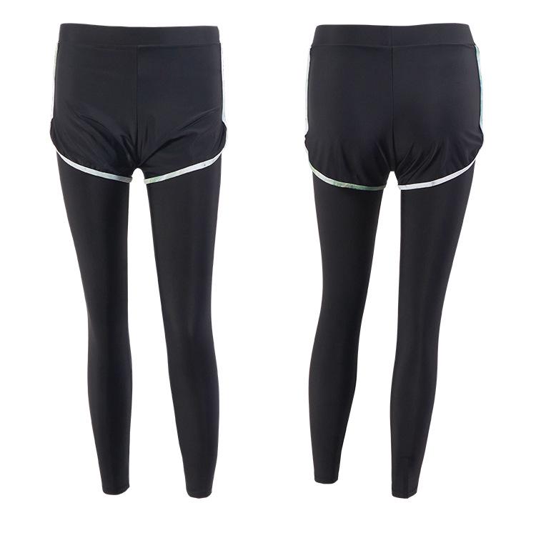 Women's Three-Piece Swimsuit: Long-Sleeve, Flat-Leg Design to Slim and Cover. Ideal for Small Busts, Perfect for Hot Springs.