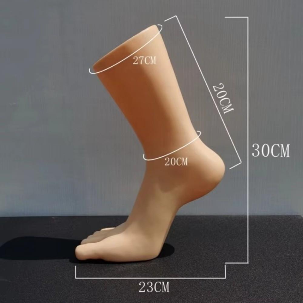 Black White Skin Color Sock Display Stand Five Toe Shoe Form Mannequin  Photography Display