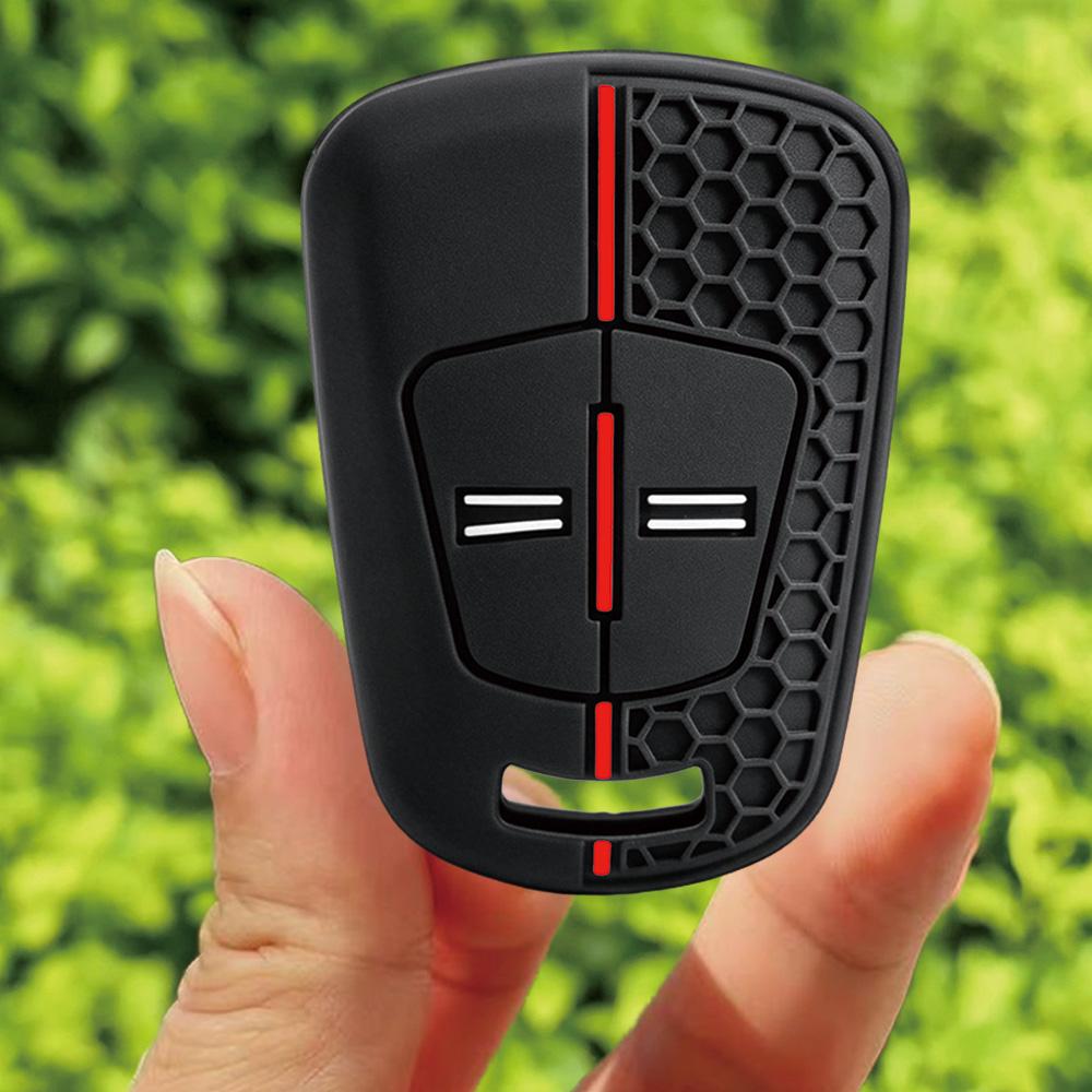Car Styling High-Quality Keychain Silicone Remote Car Key Case For Vauxhall Opel Corsa Agila Meriva 2 Buttons Key Protection