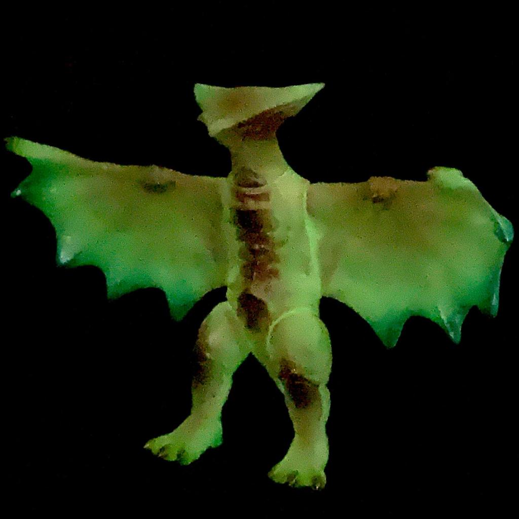 Character Content Production (Ccp) Medium-Size Series Gamera [6th Edition] Gyaos (1995) Luminous Red Ver. Approximately 130mm PVC Pre-painted Figure