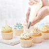 6-Piece Commonly Used Piping Nozzle Set Medium-Sized Cookie & Cream Icing Nozzles 304 Stainless Steel Baking Tools