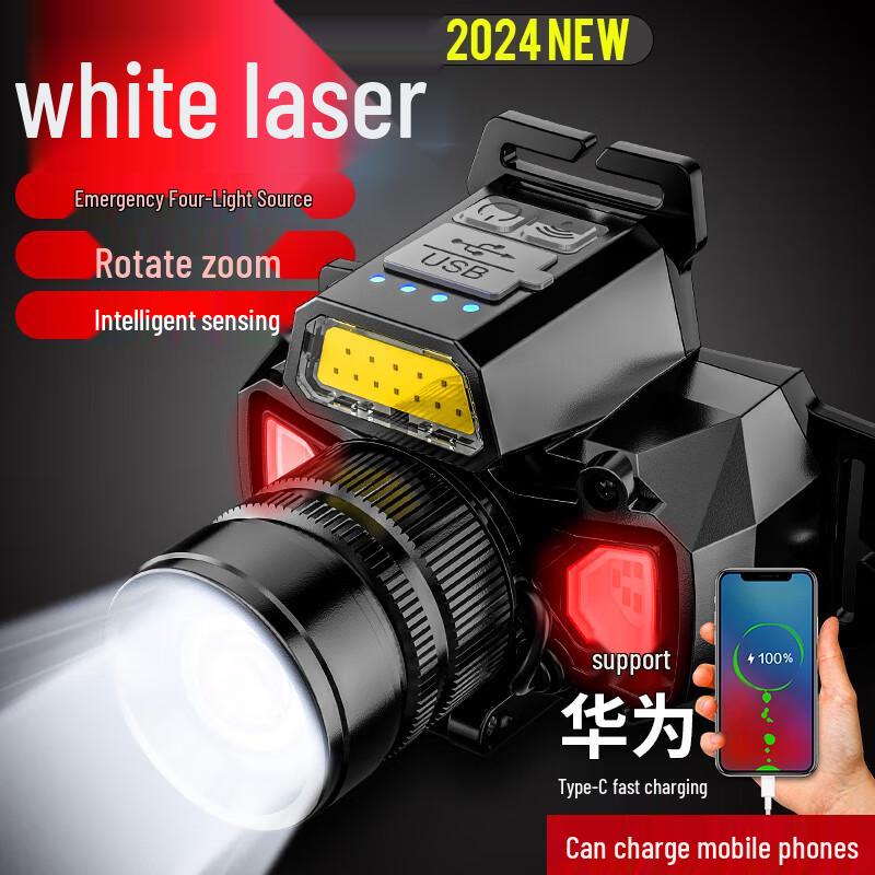 

SHENYU Multifunction Rechargeable LED Sensor Headlamp