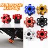 Shock Absorbing Motorcycle Axle Cap Universal Fit Motorcycle Anti-fall Block  Rear Fork