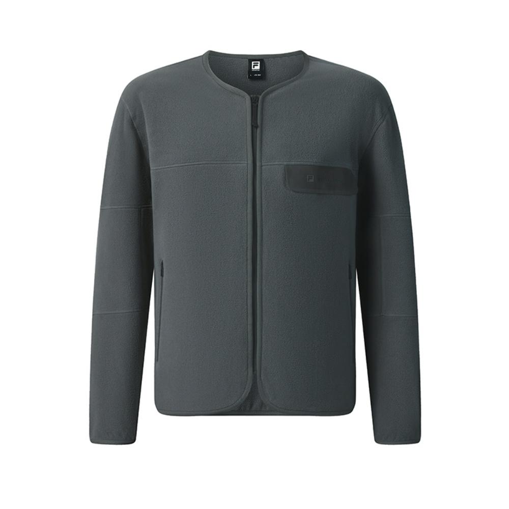 

New FILA EXPLORER Jacket Men s Eyebrow Pencil Gray A11M548502FDY 180/100A/XL