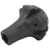 6 Pcs Spherical Hiking Pole Tips Black Hiking Pole Replacement Protectors  Walking