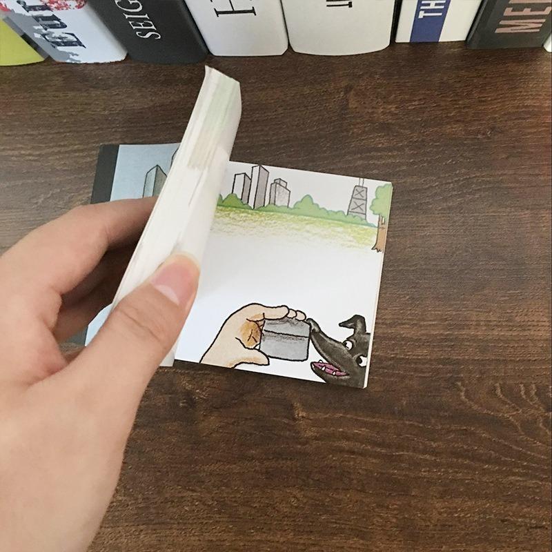 Hand-turning Book with Ring Necklace Gift Creative Puppy Animation Proposal Confession Artifact Chinese Valentine's Day Gift