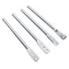 4 Piece 3 Hole Wire Bender, High Strength Multifunctional   Tool Made of High Quality Steel with 3 Holes of Different Diameters for Fixing Fence