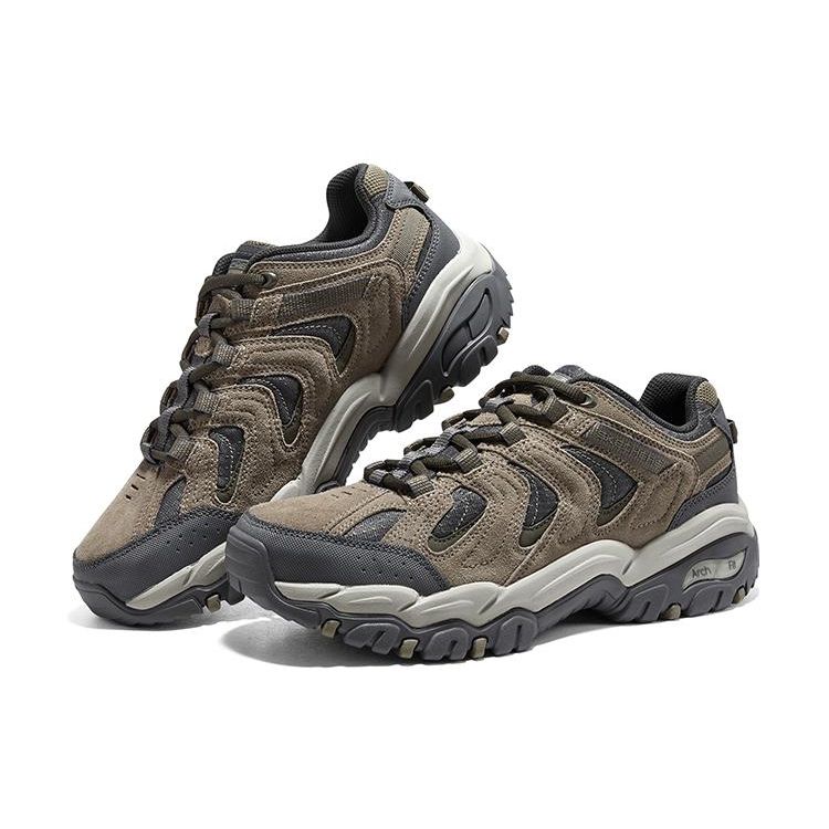 Skechers Xingshan Men Brown Low Top Outdoor Shoes 237542-TNCC