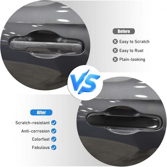 Car Exterior Door Handle Cover Protector for Honda Pilot 2023 2024 2025/ Honda Passport 2026 Accessories, ABS Auto Outside Door Handle Decorative