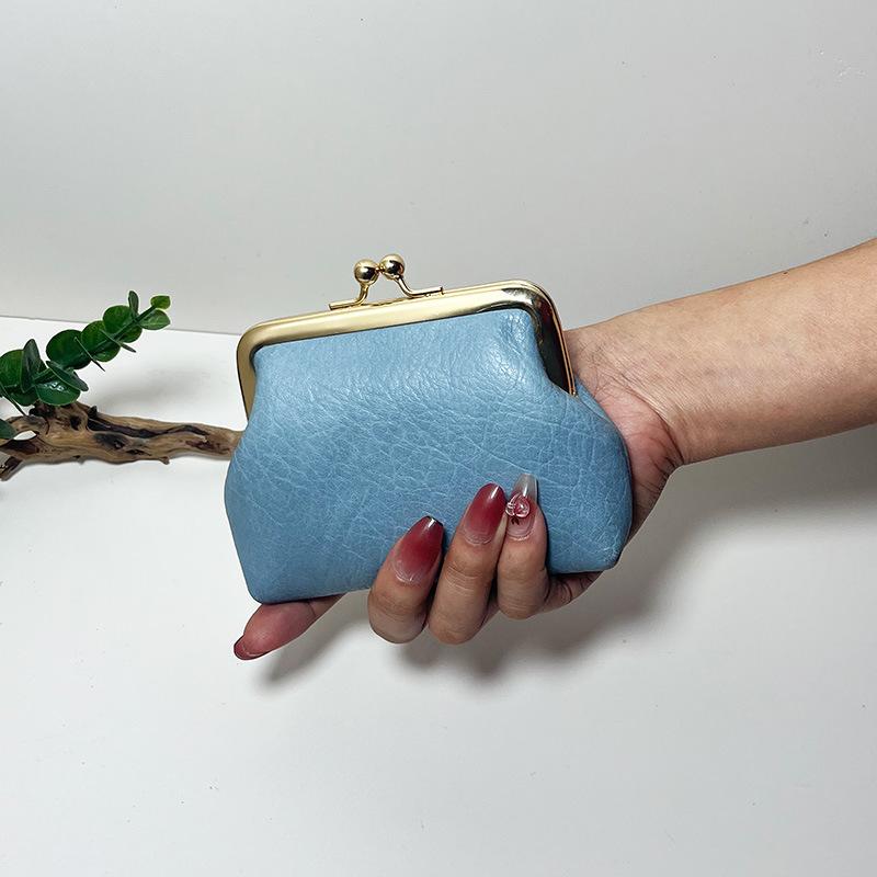 Women Wallets and Purses PU Leather Money Bag Female Short Hasp Purse Small Coin Card Holders Blue Red Clutch New Women Wallet