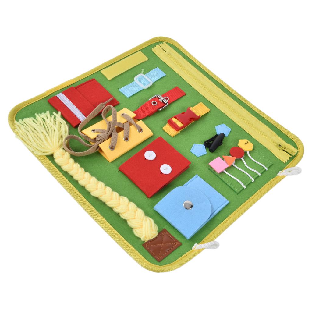 Educational Sensory Board Baby Activity Board Intelligence Development Toy for ToddlerB