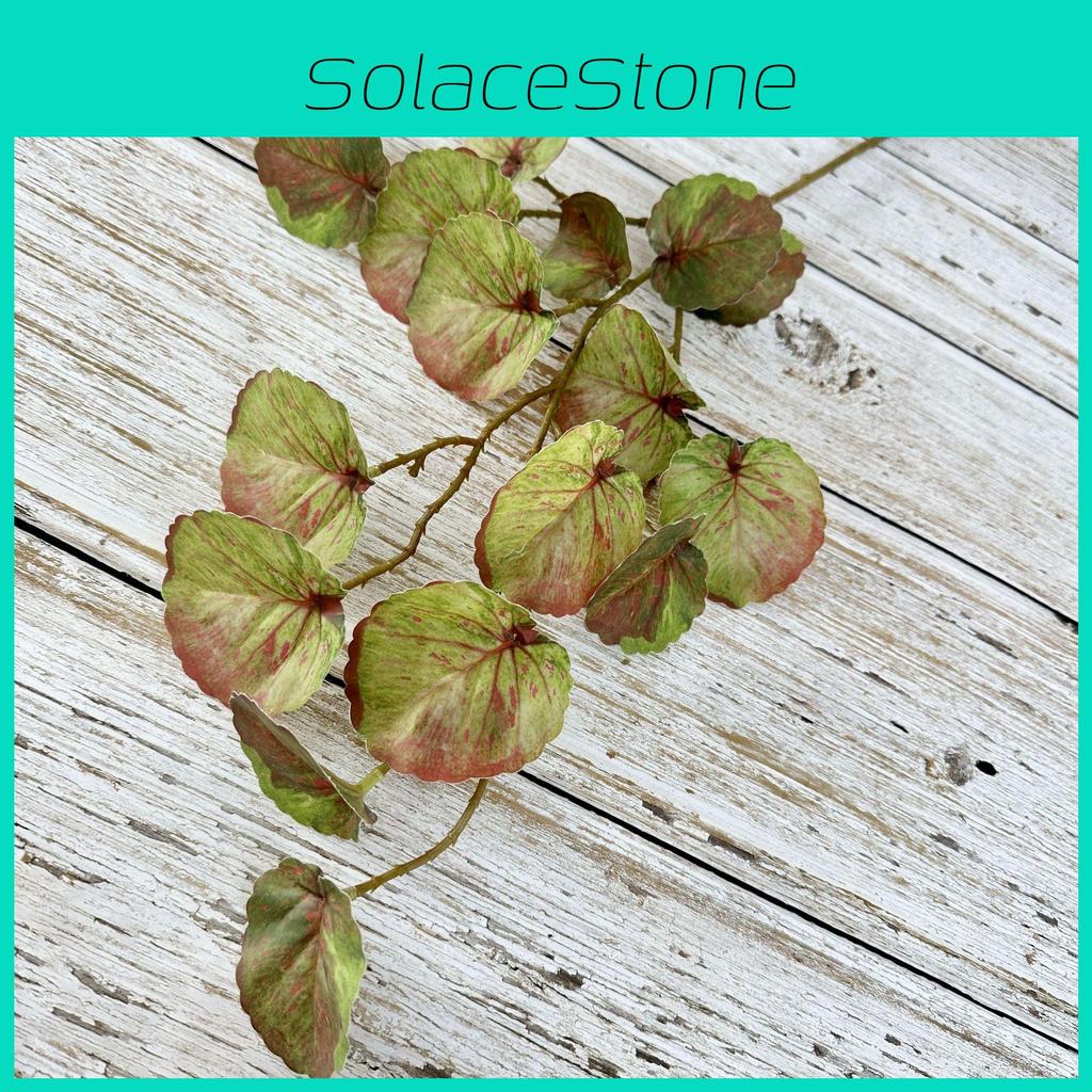 Artificial Malus Spectabilis Leaf Plant With Durable Silk Flowers For Living Room Decor