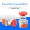 LAY37-01ZS Y090 Emergency Stop Switch, 22mm Mushroom Head, One Normally Closed