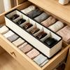 Organizér na opasky Úložný box 6 přihrádek Styl kůže Organizér do zásuvky Na opasky Kravaty Šátky Doplňky