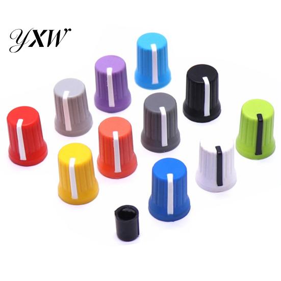 High-quality Rubber Knobs 5Pcs Universal EQ Rotary Knob Replacement Wear Resistant Caps Mini Size Simple Installation Equalizer Potentiometer