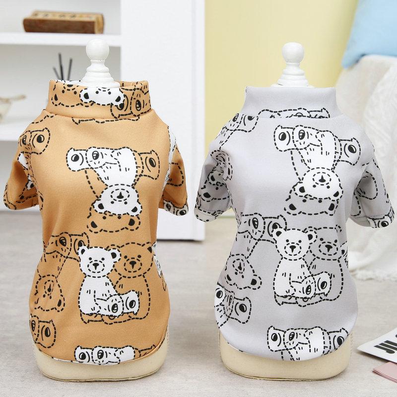 2024 New Spring and Summer Pet T-shirt Dog Clothes Dog Clothes Autumn Cute Clothing.