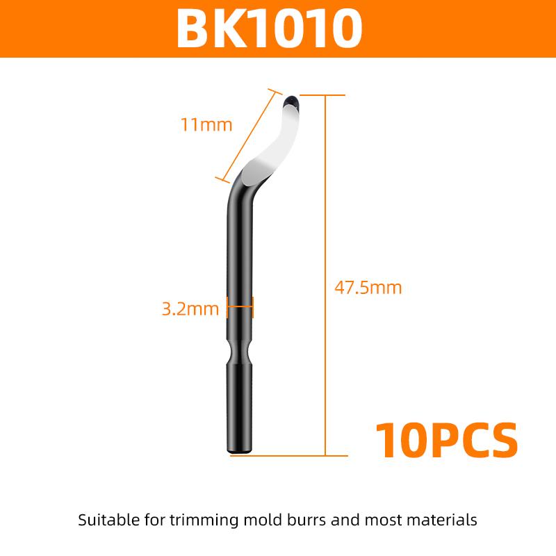 Edge Cutter Deburring Tool with Cutter Handle Burr Trimming Knife For Copper Aluminum Steel Plastic Wood Rubber BS1010 BS1018