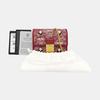 [Pre-Owned] Printed Metal Leather Chain Shoulder Crossbody Wallet - Excellent #1J633M2