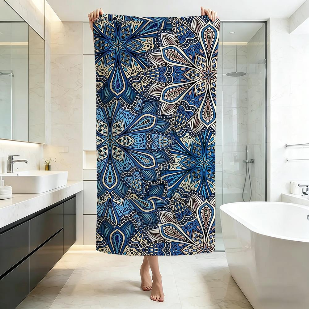 Exotic B-Bohemian Ethnic PatternS Towel Five-Star Hotel Quality Eco-Friendly Ultra Soft Thick Towels & Beach Towels