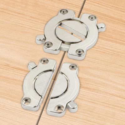 1Pcs Tabletop Connector Folding Table Buckles Desk Supporting Folding Hinge Desktop