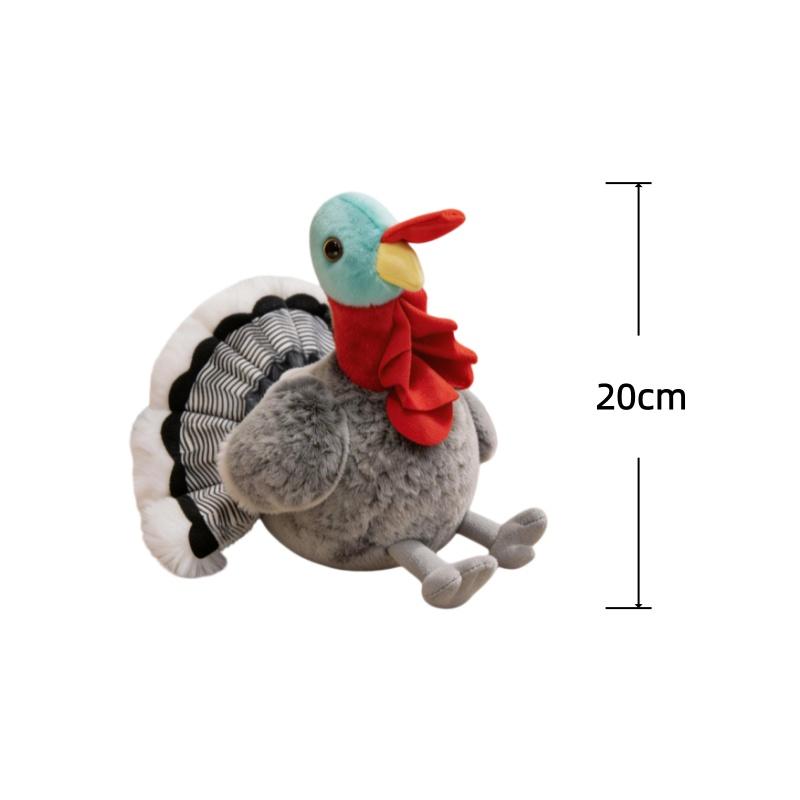 Pluche Speelgoed Dierenreeks Kip Silkie Zwartbot Kip Witte Kip Gevuld Poppetje Huisdecoratie Speelgoed Kinder Cadeau