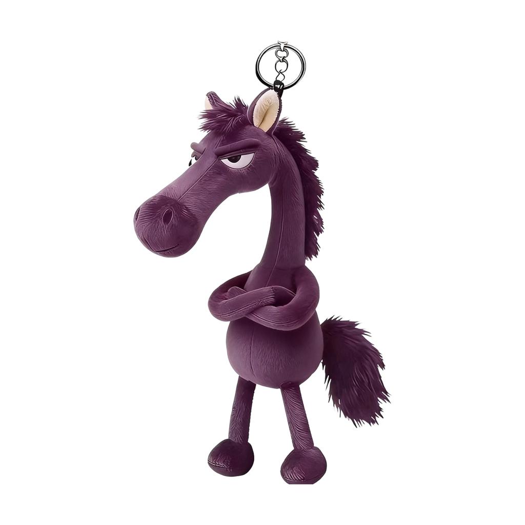 Plush Toy Pendant For Horse Year Mascot, Cool Bag Charm Plush Doll