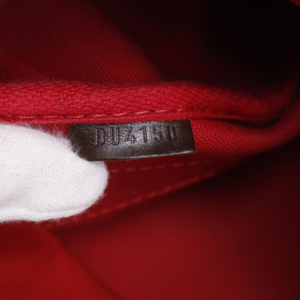 LOUIS VUITTON Rivington PM Tote Bag N41157 Brown Damier canvas Women Used