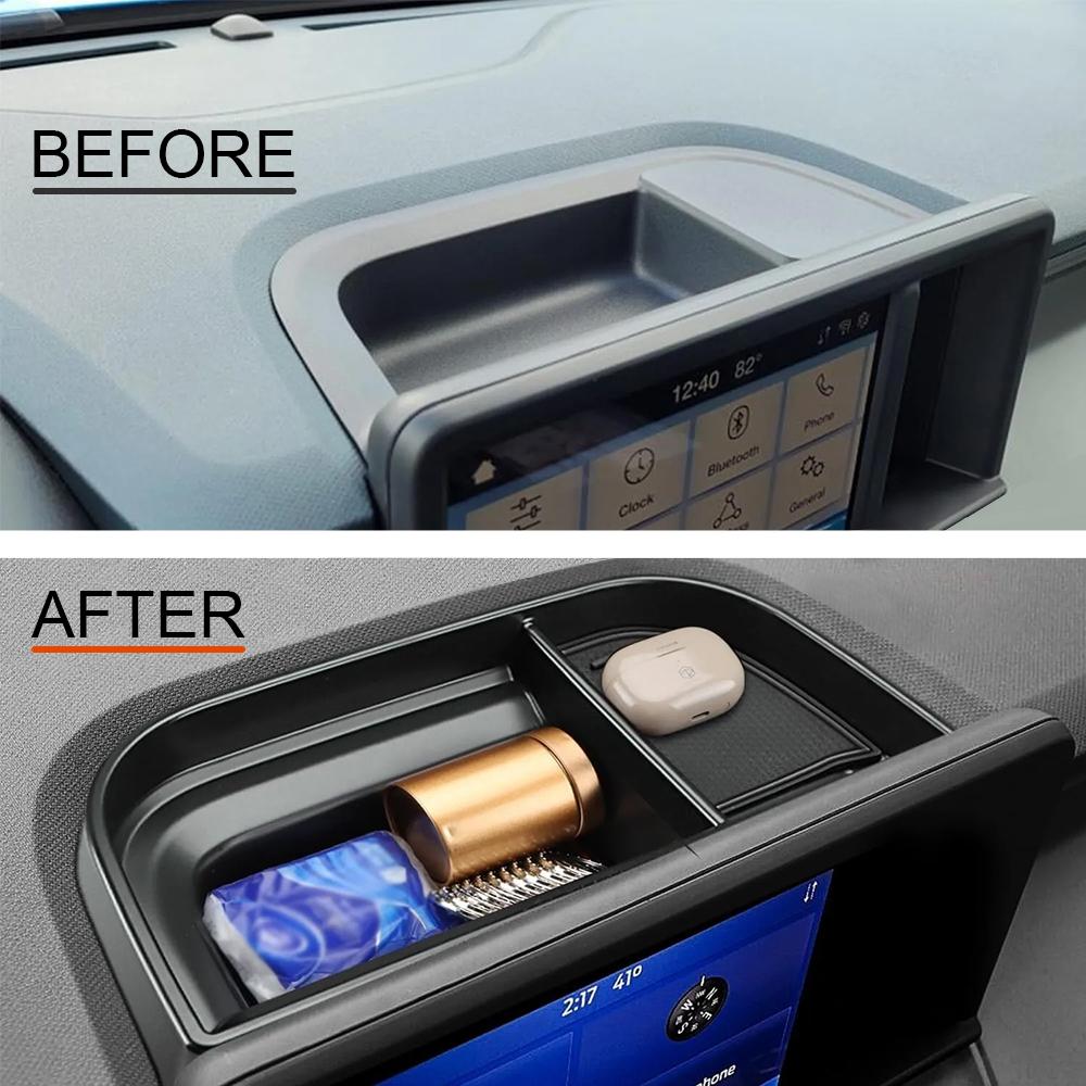Dashboard Storage Tray For Ford Maverick 2025 2025 2025 Maverick & Hybrid XL XLT Center Console Dash Tray Storage Box Accessorie