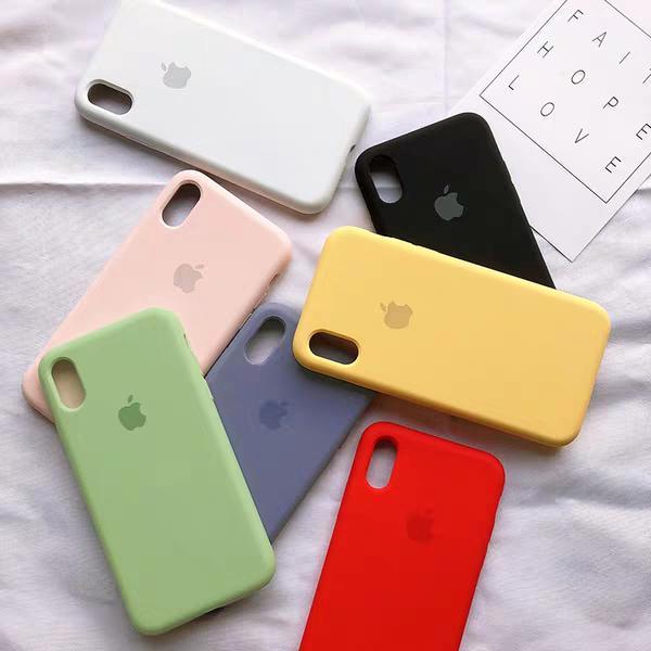 Buy Original Silicone Case For iPhone 7 8 6s Plus Fall-proof Phone For ...