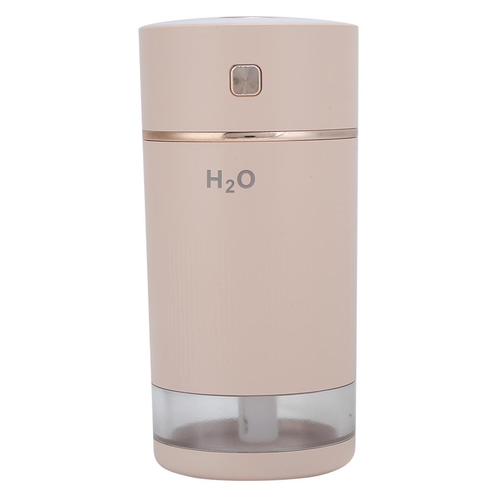 Mini Humidifier Cute USB Spraying Water Mist with Night Light for Home Office Car 240MLPink