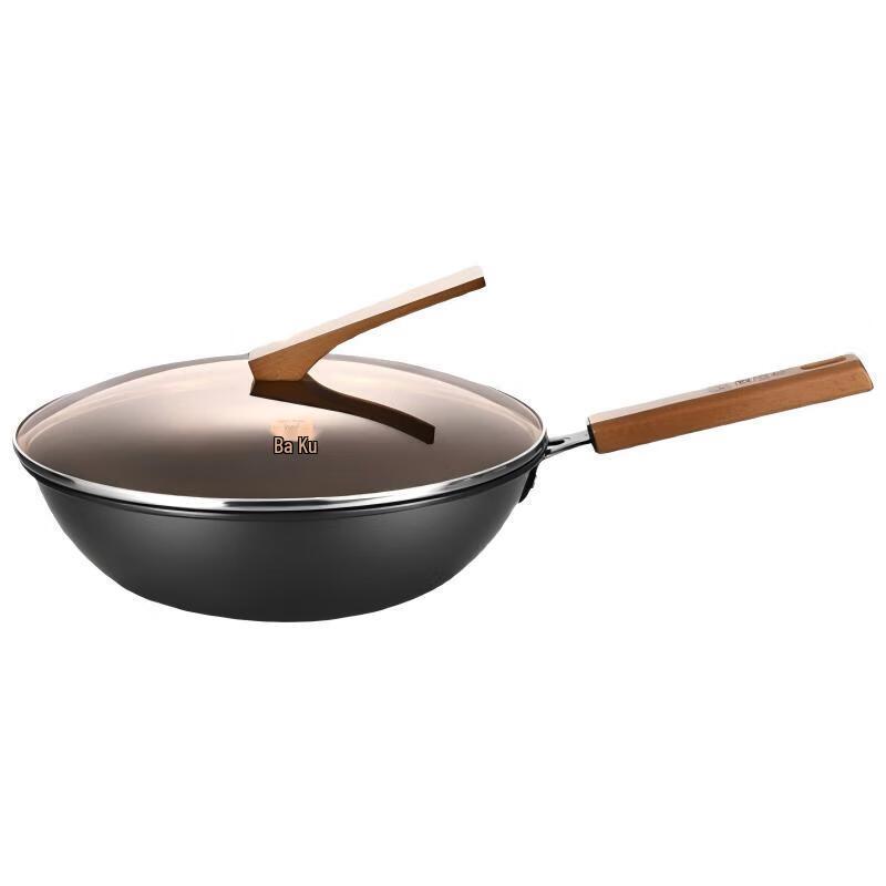 Kombach 32cm Non-stick Iron Wok
