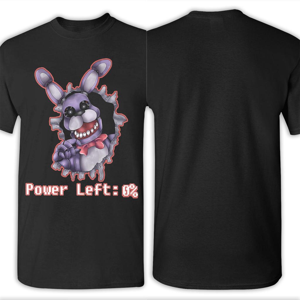 Maglietta FNAF Orso Uomo Donna 100% Cotone Nuovi Arrivi T-shirt Abbigliamento