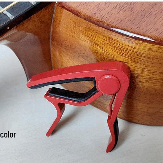 Folk Acoustic-Electric Guitar & Ukulele Metal Capo Transposer