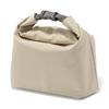 Muji Adjustable Height Lunch Bag Roll Top Type Large Beige