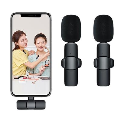 Micrófono Inalámbrico Audio Video Mini Micrófono Para Teléfono Portátil Transmisión en Vivo Gaming Accesorios para Micrófono de Teléfono Móvil