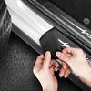 2026 Hot Sticker Car Door Sill Protector Plate Strips for Volkswagen VW Rline R Line Carbon Fiber Trunk Door Threshold Stickers