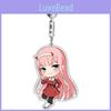 Ditf Darling In The Franxx Keyring Zero Two 002 Acrylic Keychain Timeless Design Ideal For Collectors And Fans