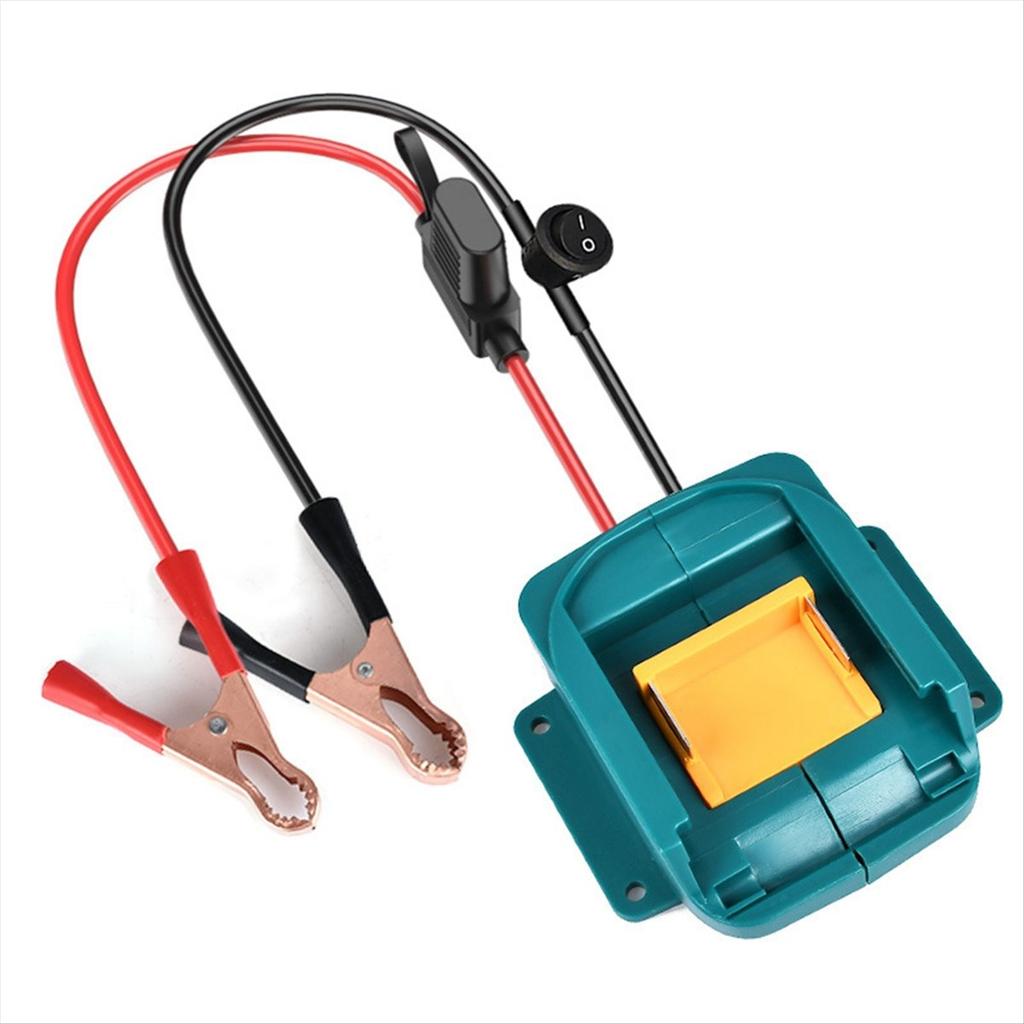 BHBL For 18V Li-Ion Battery BL1830 BL1840 BL1850 Jump Automotive Booster Cable Converter Jumper Cables Adapter