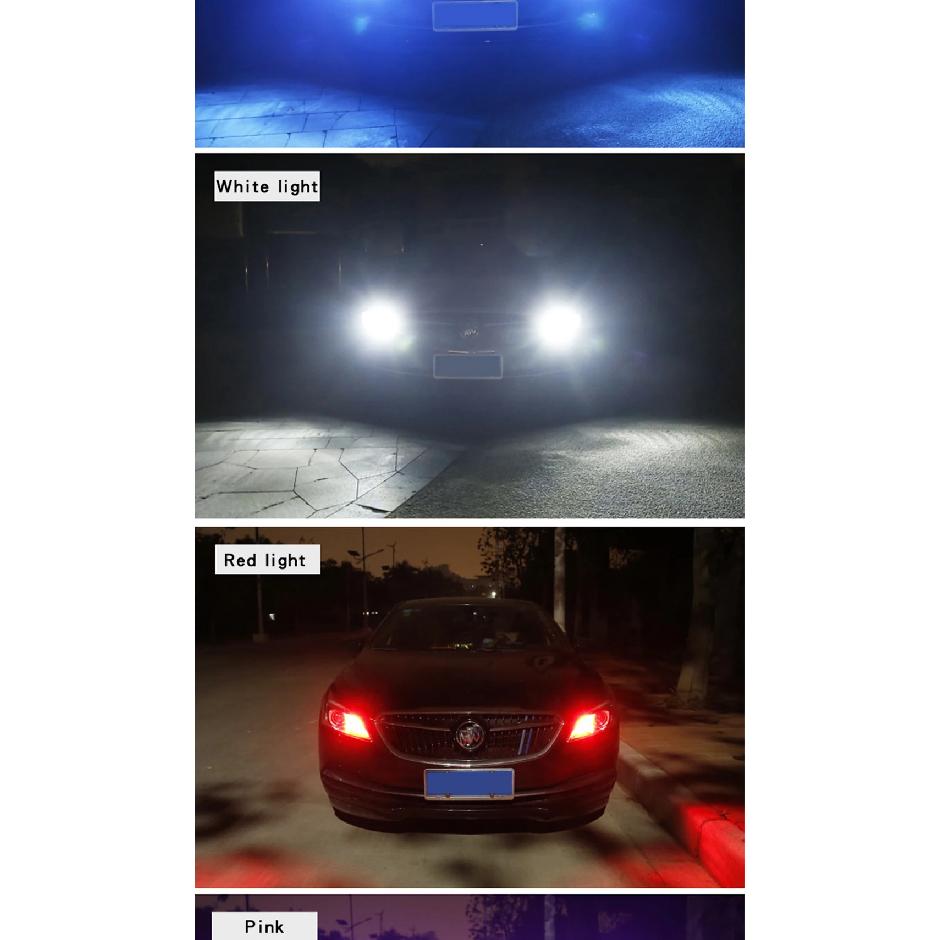 Ba15s BAU15S 1156 P21w Py21w S25 T20 W21W WY21W 7440 Light Daytime Running Light Turn Signal Dual Mode DRL White Ice blue Amer