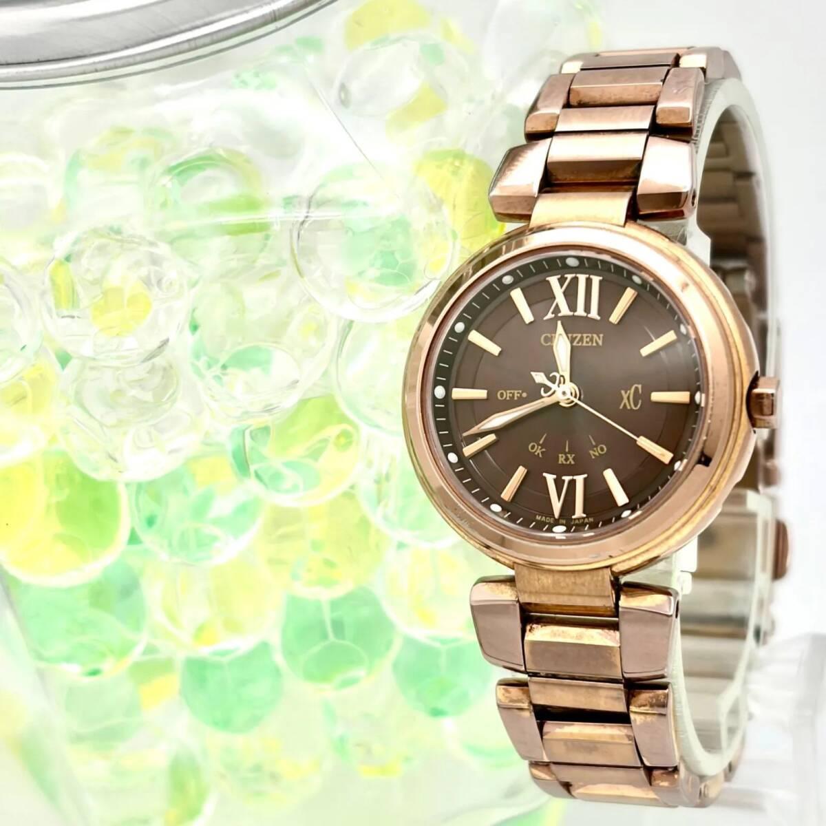 [Operation] CITIZEN Citizen xC Cross Sea Radio Solar Ladies Watch Pink Gold H335-T012353 880658