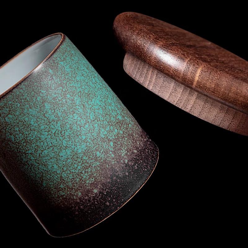 Chaxun Ceramic Teacup with Lid and Infuser