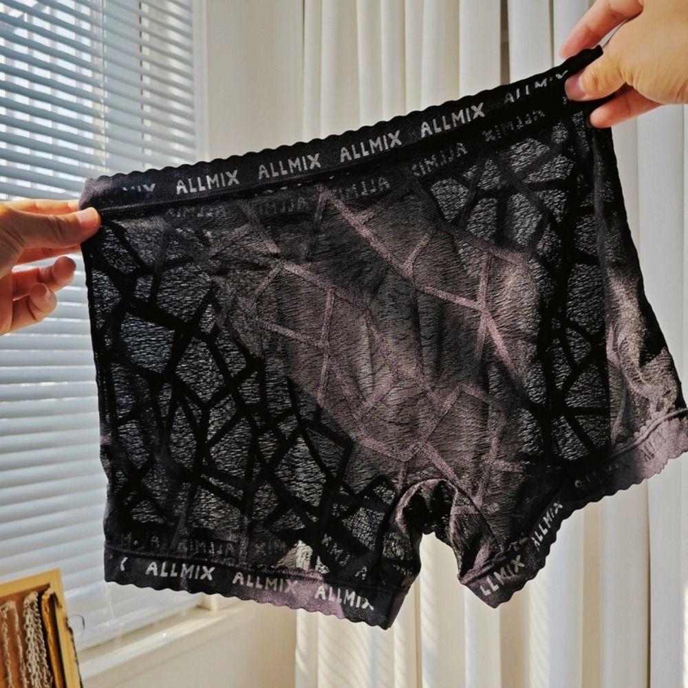 Low Waist Lace Shorts Boxers Underpants Underwear for Men Creative Men Boxer Briefs  Men