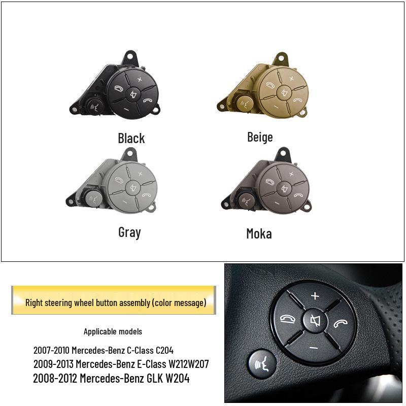 Mercedes-Benz C-Klasse/E-Klasse/GLK W204/W212 Multifunktionslenkradtasten C260/E200