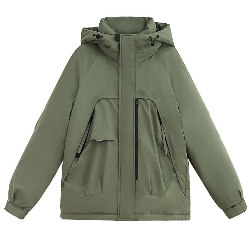 Modă Palton Femei Jachete de Iarnă cu Glugă Largi Groase Calde Parkas Femei