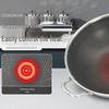 Chuda Huang 316L Stainless Steel Double-Sided Honeycomb Wok