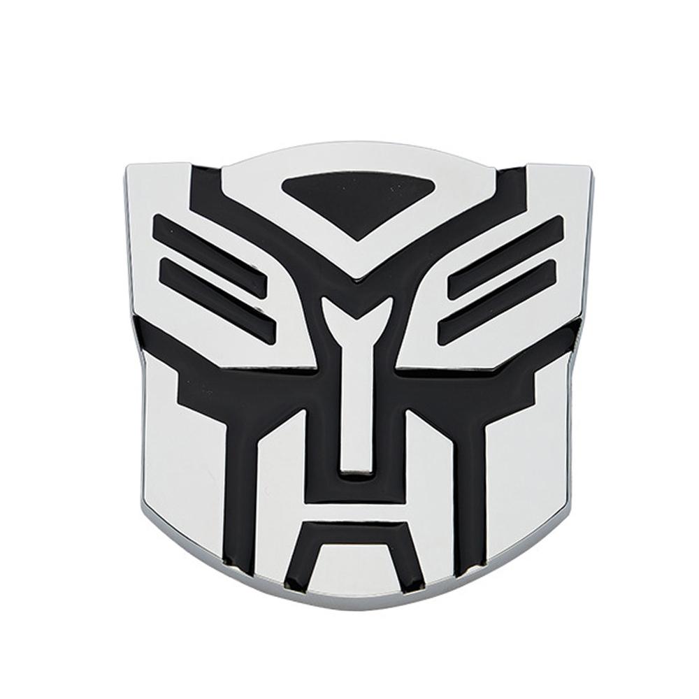 3D Car Stickers Transformer Badge Decepticon Emblem Tail Decal Cool Autobots Logo Car Styling Motorcycle Car Accessories